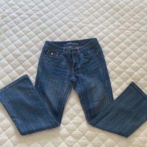 INC Denim Boots Cut Jeans